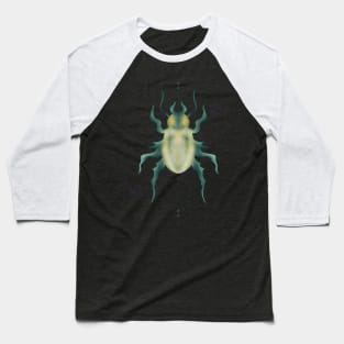 Abstract Sacred Geometry Beetle Illustration Baseball T-Shirt